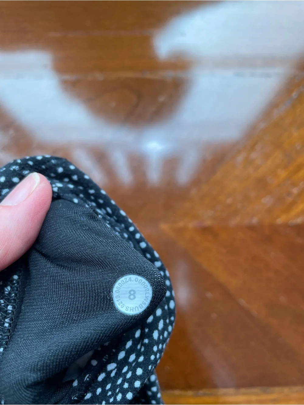 LULULEMON - Align - Free Spirit Black & White Dot-Print High-Rise Leggings - Picture 9 of 9